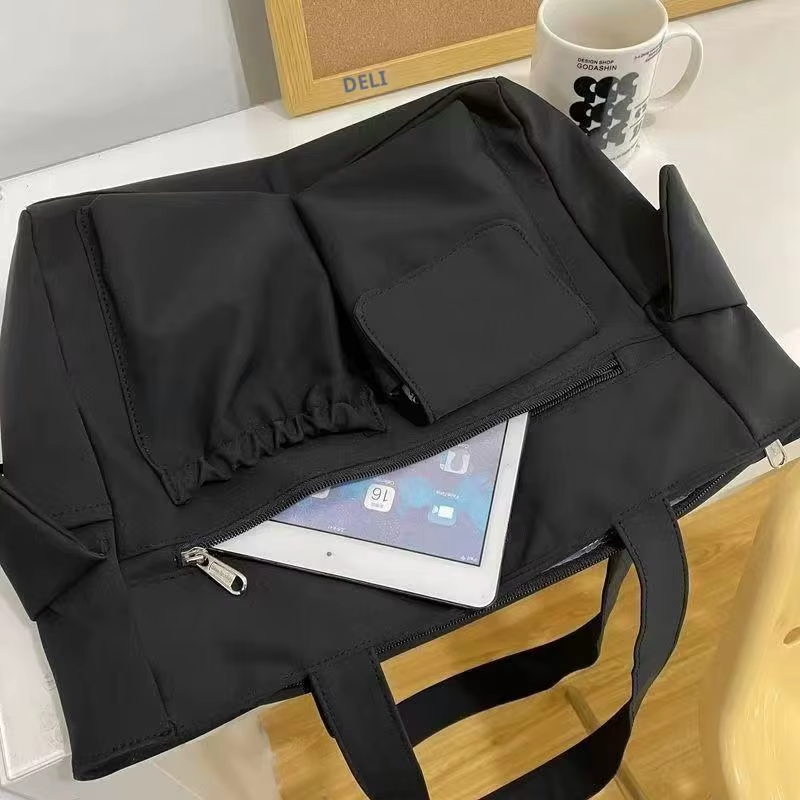 Sac fourre-tout de couleur unie