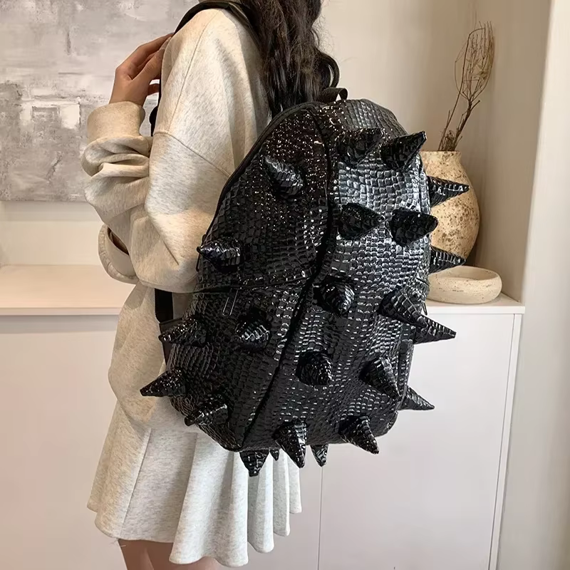 Sacs à dos en PU en forme de hérisson