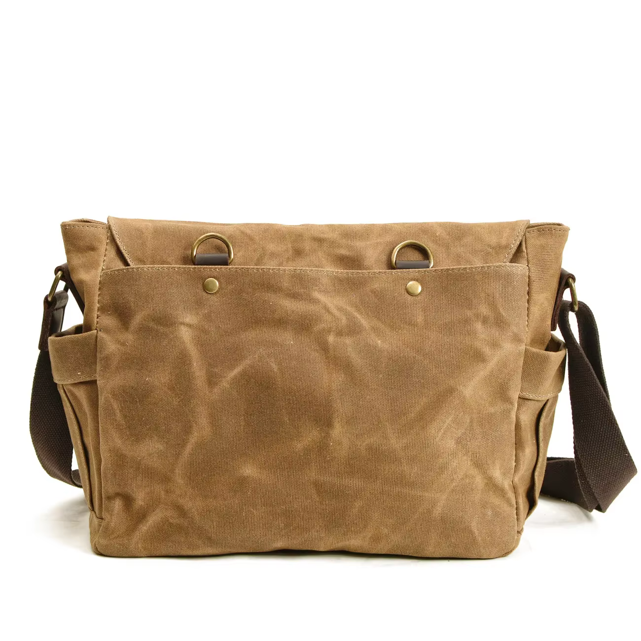 Sac Latéral de Moto Vintage en Toile Batik, Sacoche d'Extérieur pour Vélo