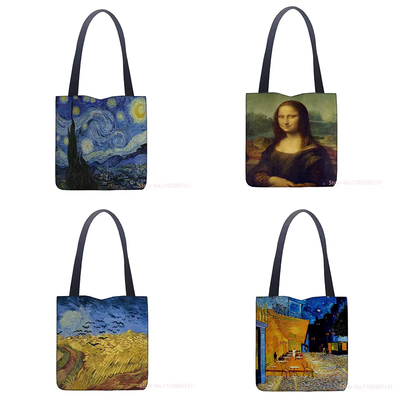 Sac fourre-tout Van Gogh pour femme