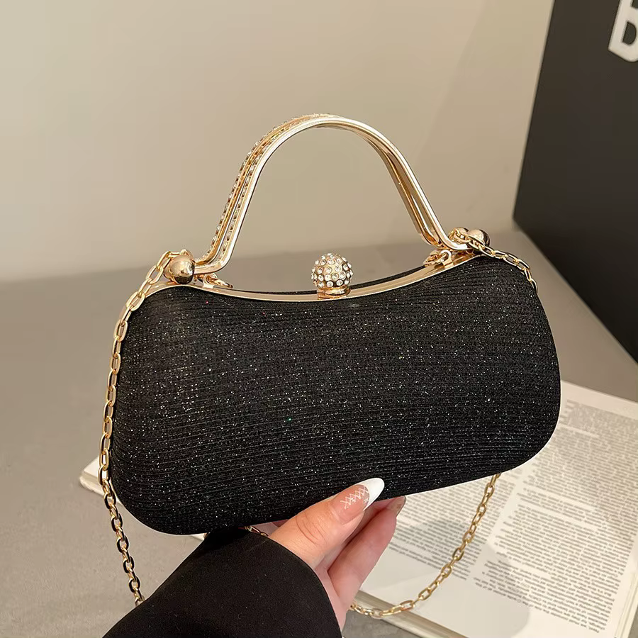 Mini sac de soirée brillant pour femmes