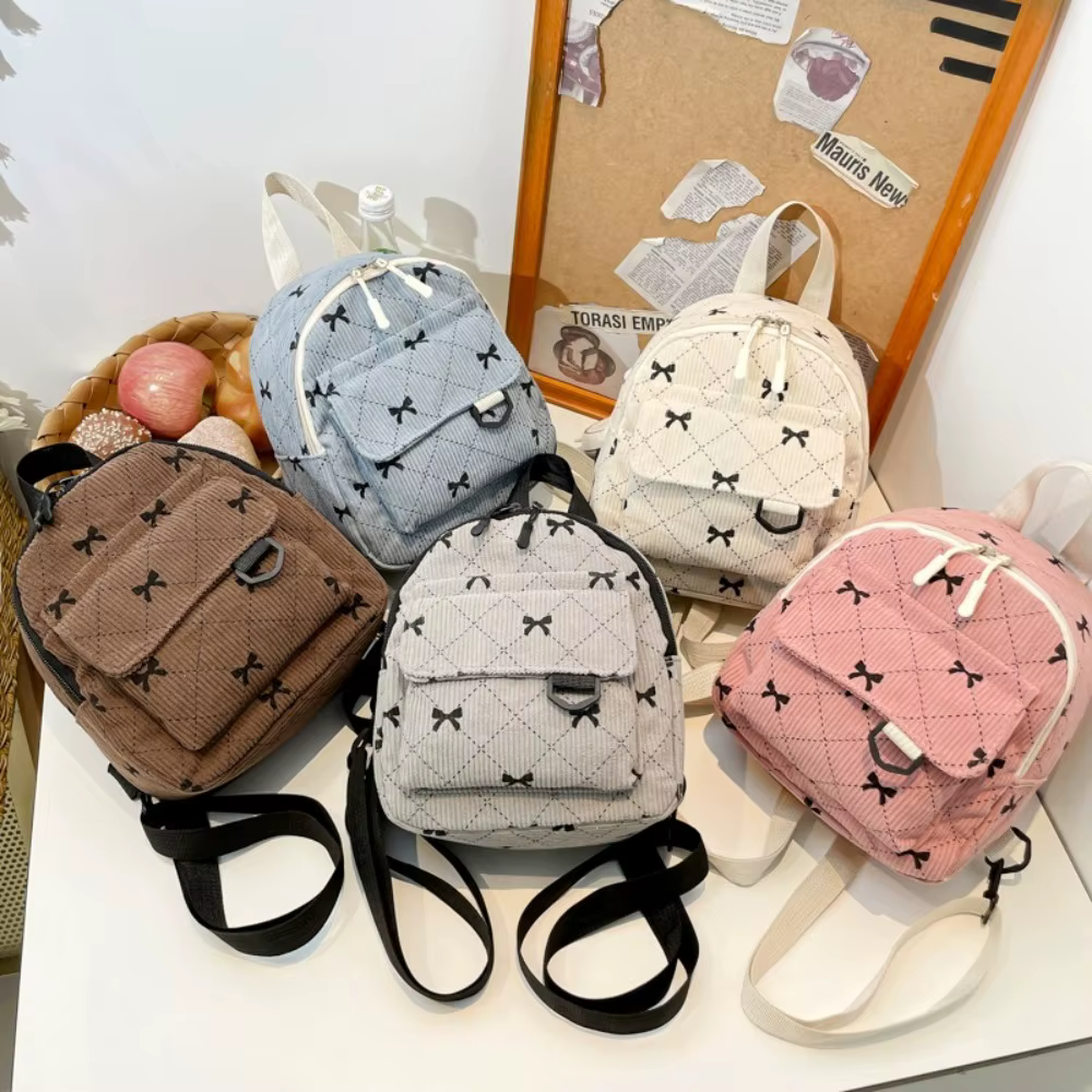 Mini sac à dos imprimé Bowvétérans t doux