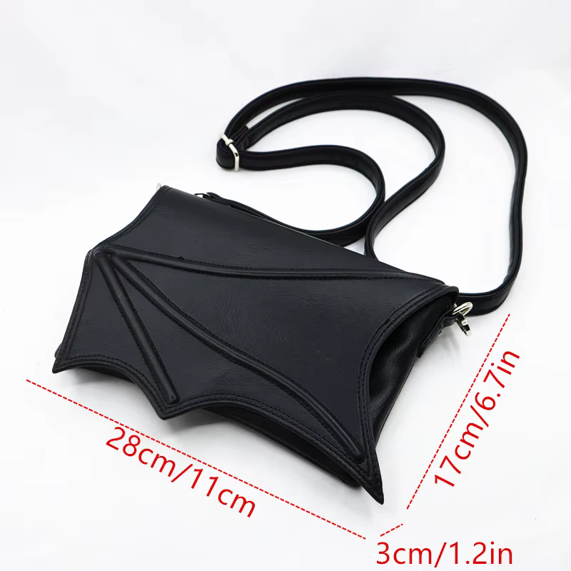 Sac à ailes de chauve-souris noir