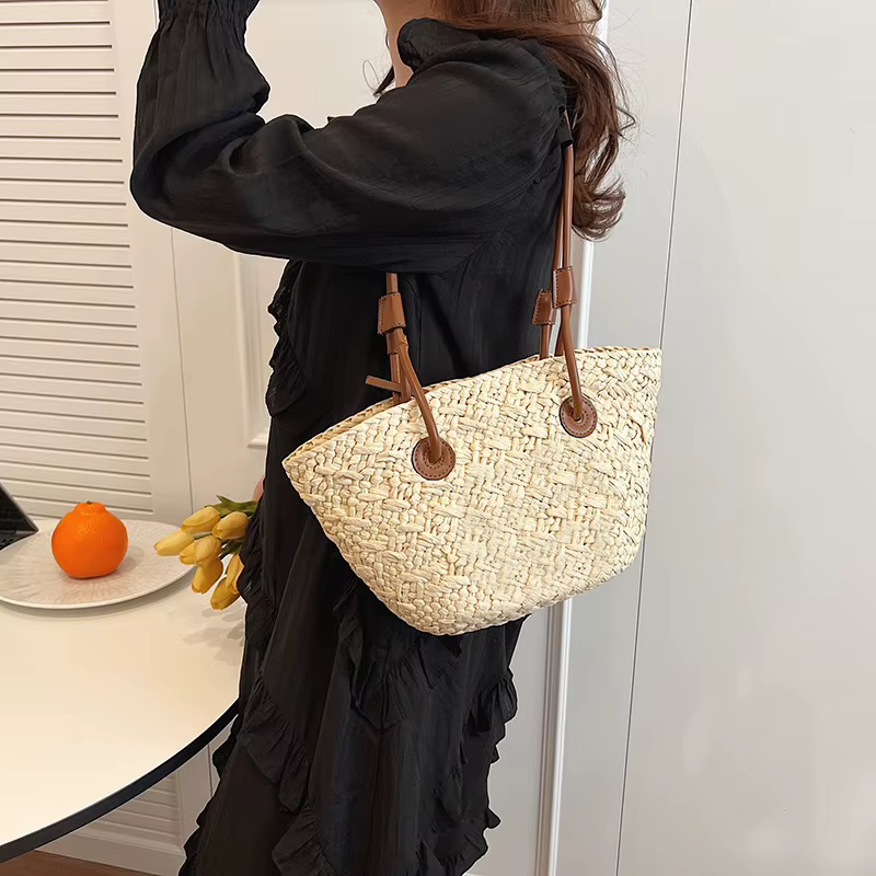 Sac tissé français élégant