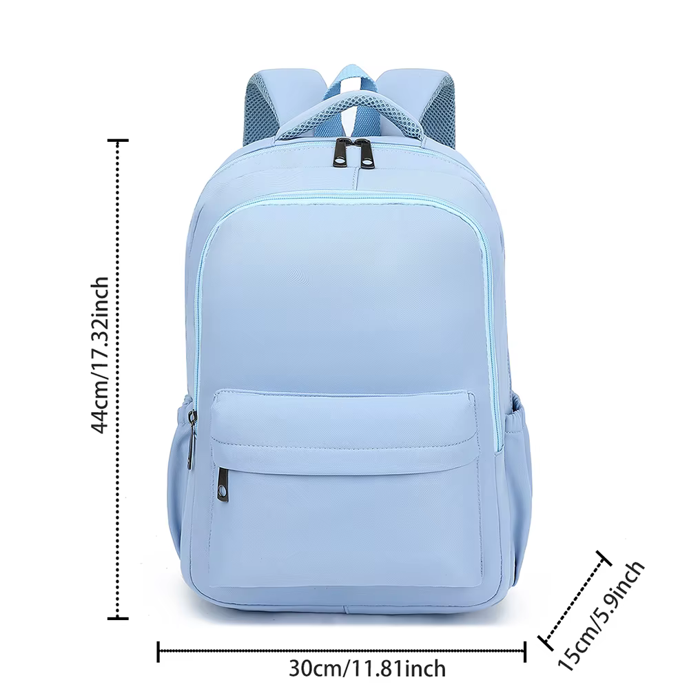 Sac à dos en toile imperméable pour étudiants