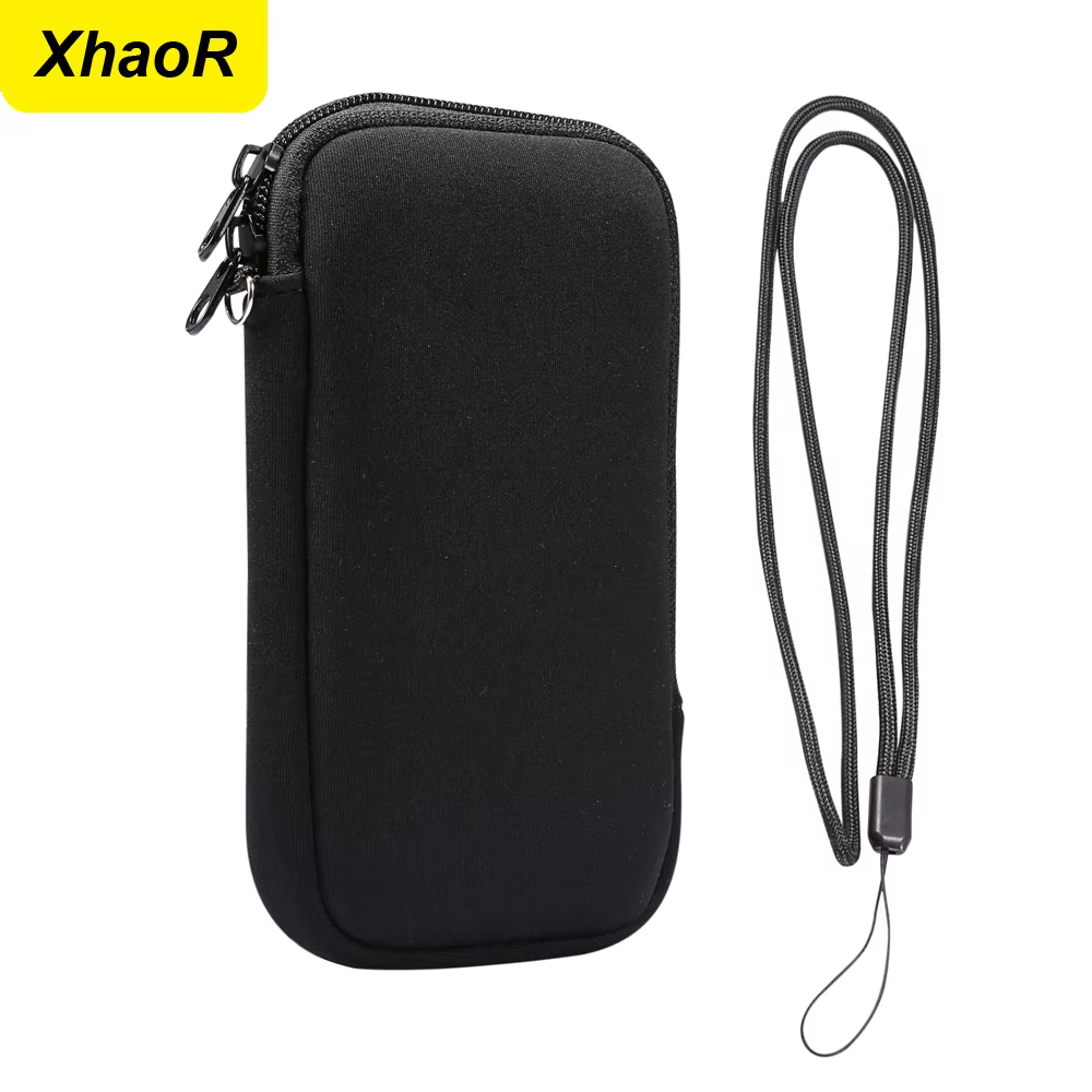 Sac universel en néoprène à fermeture éclair pour téléphone portable