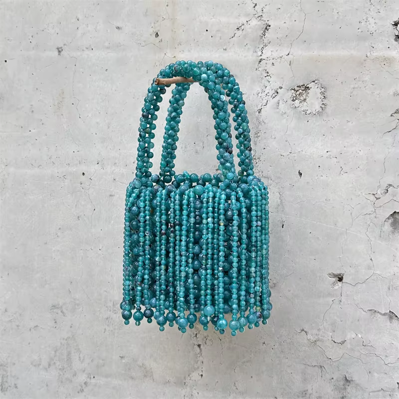Sac perlé fait à la main pour femmes