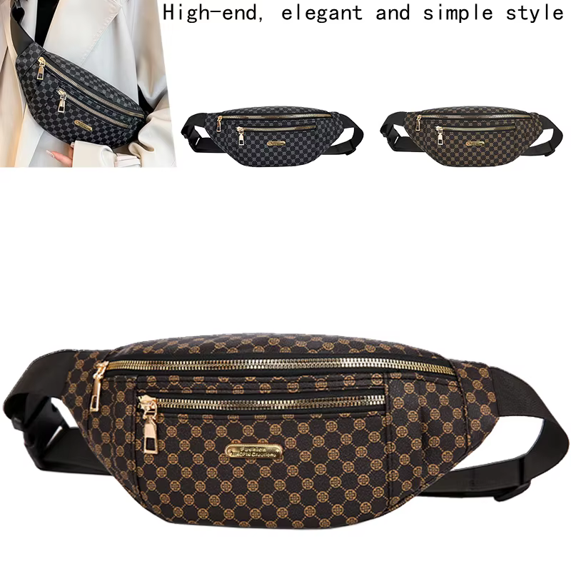 Sac de taille à motifs polyvalent et pratique