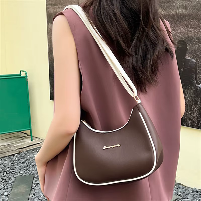 Sacs à bandoulière en cuir PU pour femmes