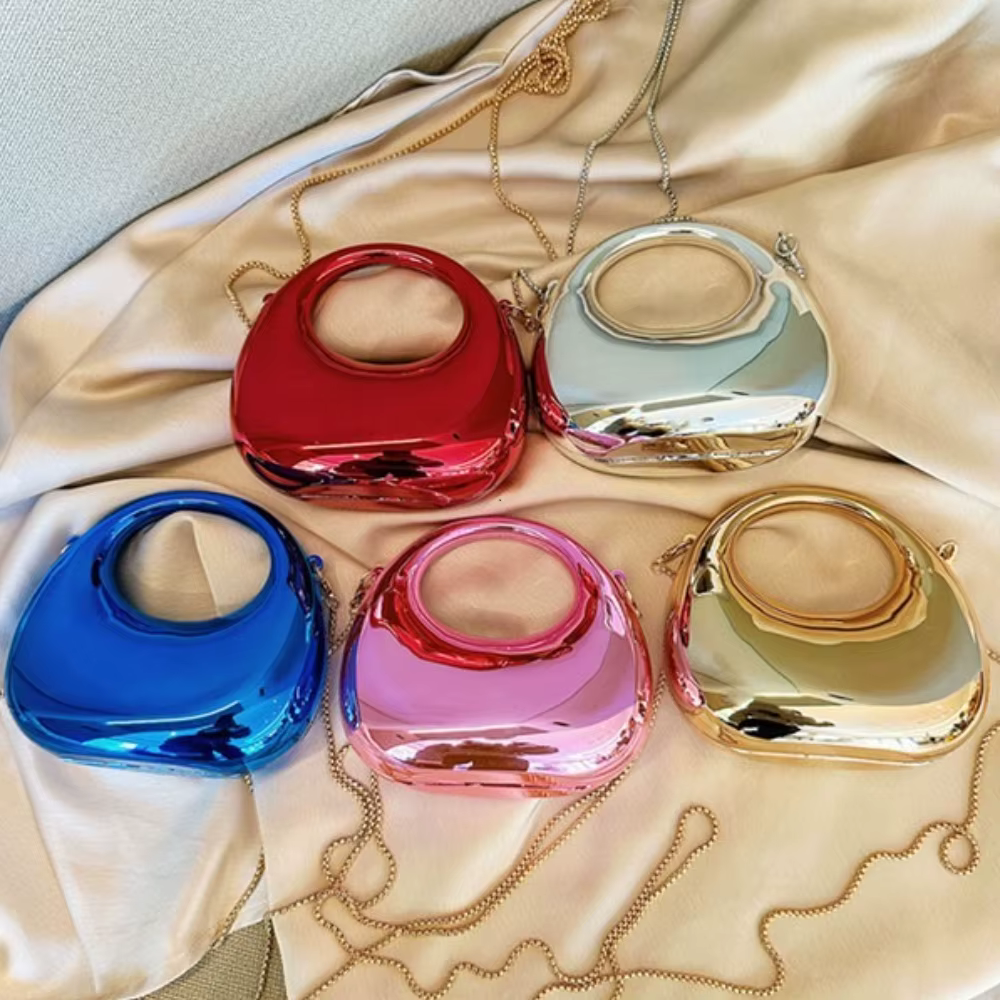 Demi-lune fête Banquet sac pour femmes sac à main De luxe Bolso De Mujer vente chaude