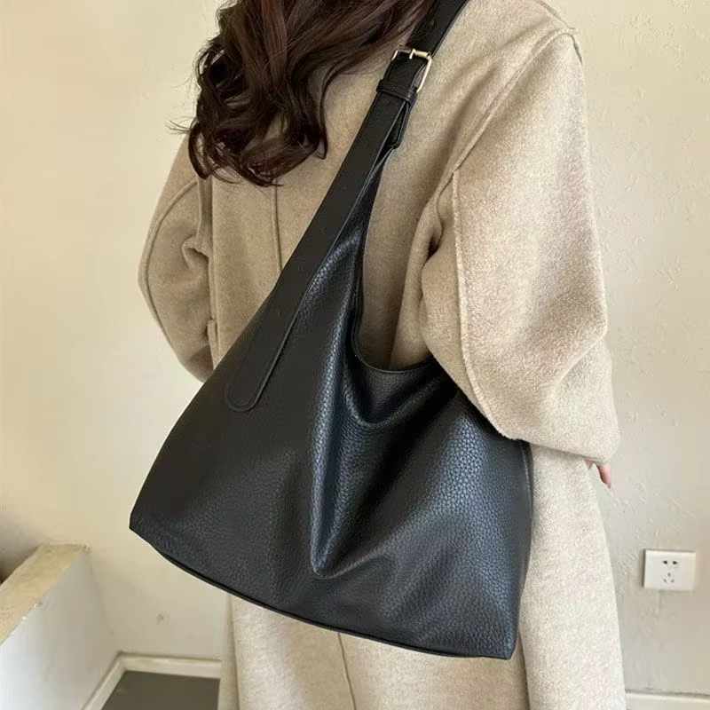 Sac fourre-tout en cuir pour femmes