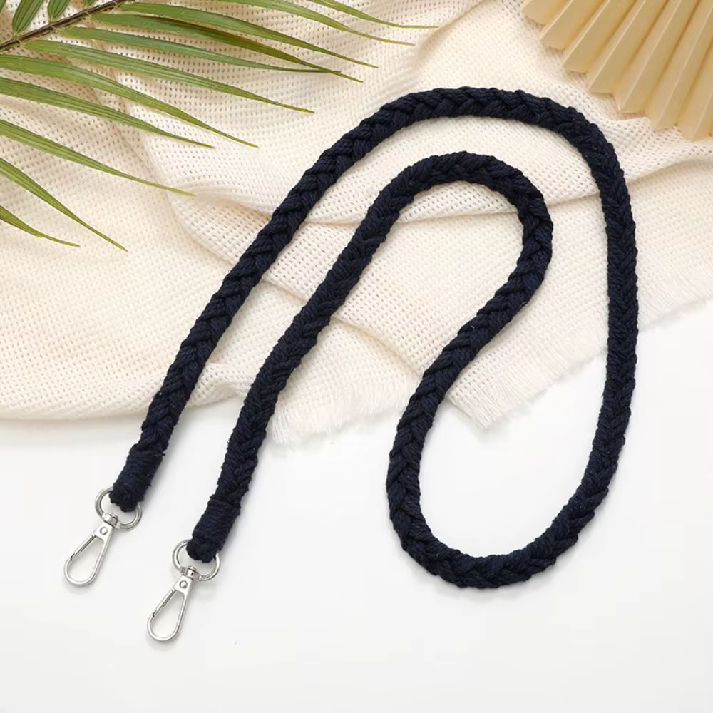 Sangle de sac tressée tissée à la main détachable