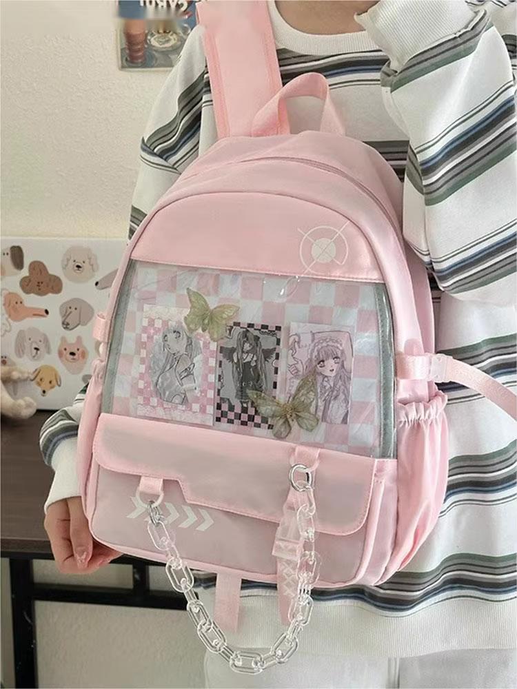 JIAERDI Ita-Sac à dos en toile pour femme