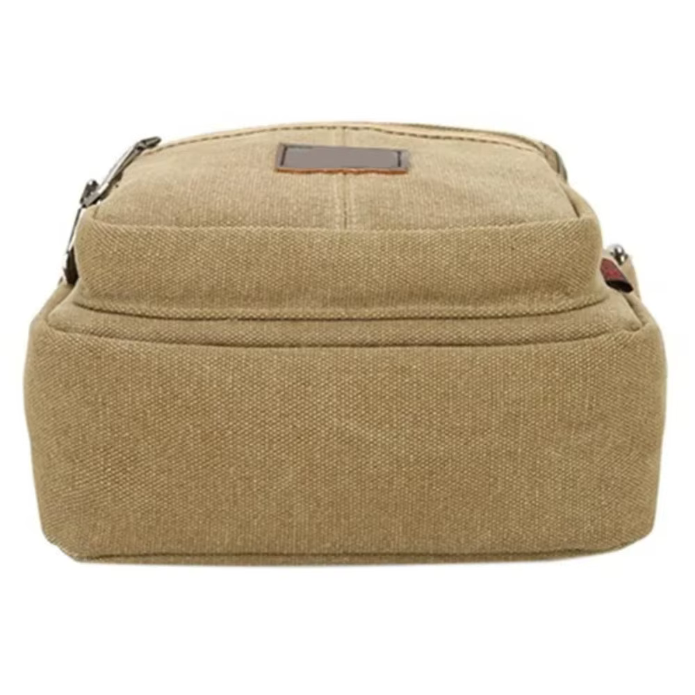 Sac à bandoulière rétro en toile pour hommes