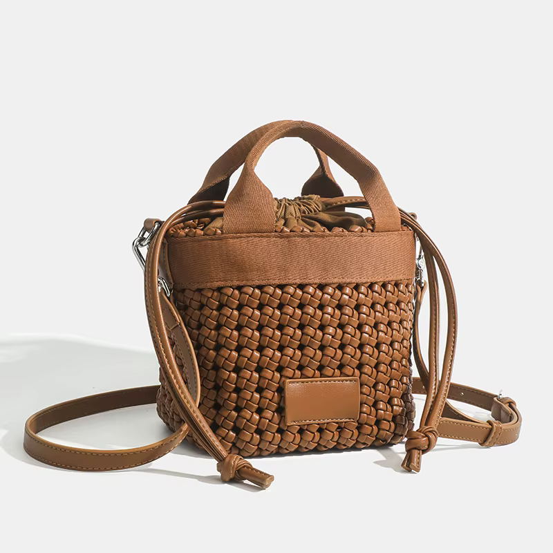 Kazrvna-Sac fourre-tout rectangulaire en PU pour femme