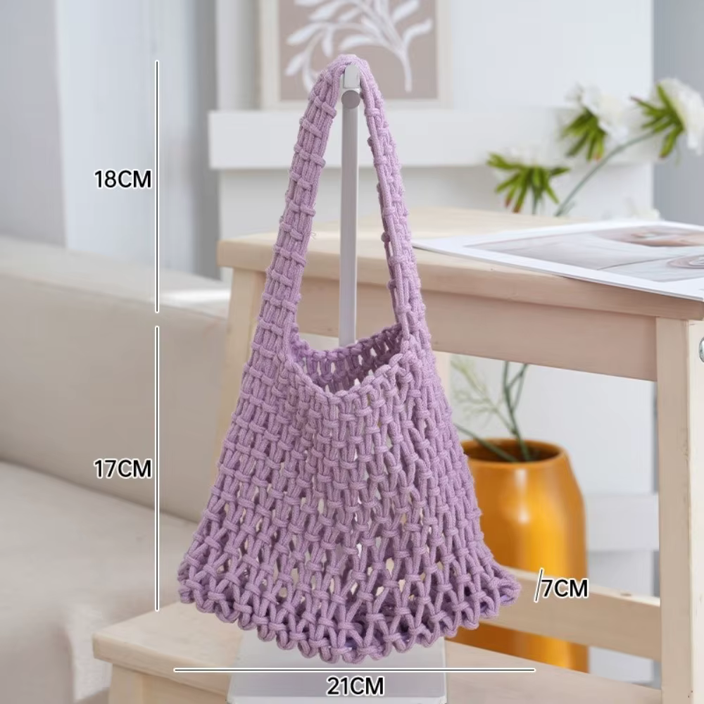 Nouveaux sacs fourre-tout d'été tissés à la main