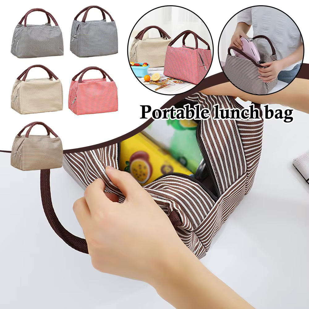 Sac isotherme portable pour boîte à bento