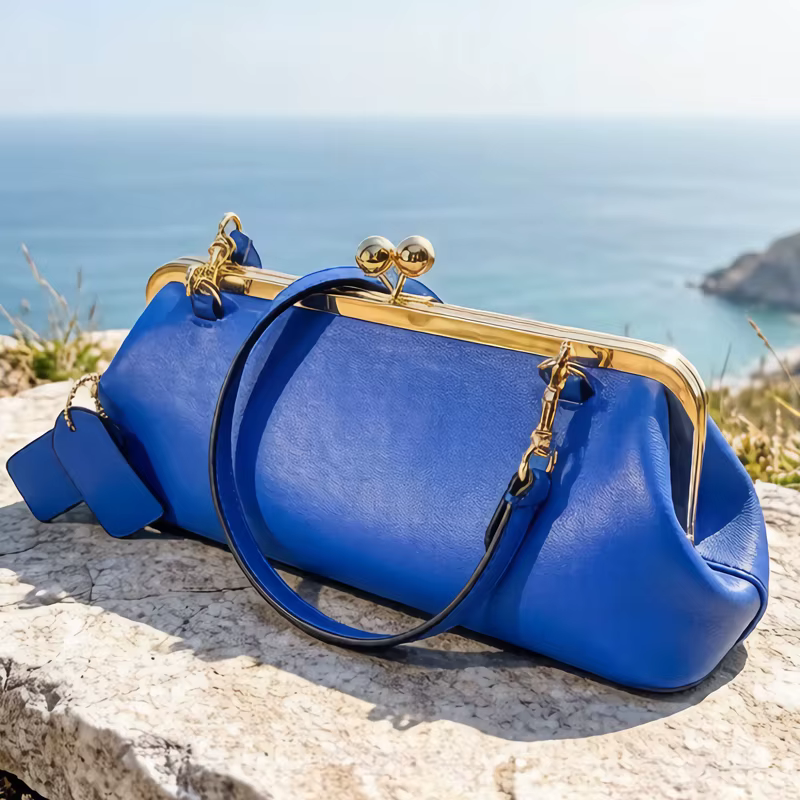 Classique Les nouveaux sacs à cadre Kisslock 30 Just Walked pour les femmes