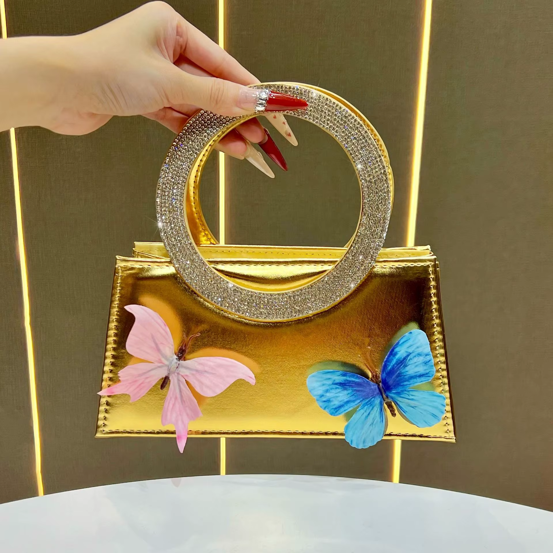 Sac à main mode haut sens diamant sac