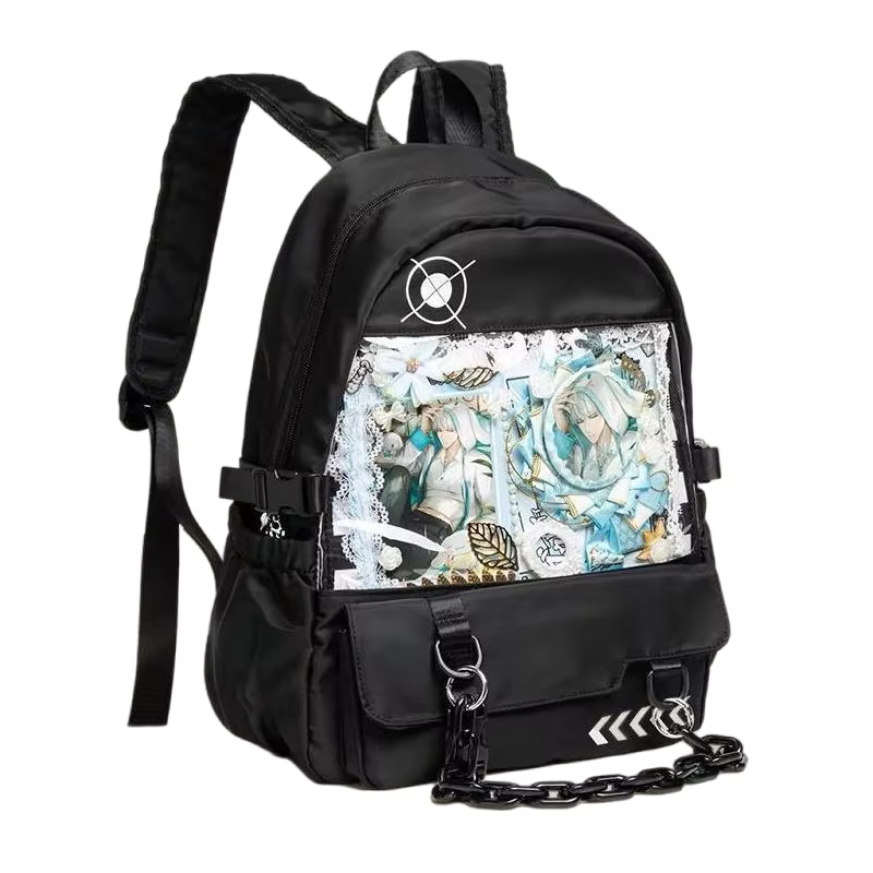 JIAERDI Ita-Sac à dos en toile pour femme