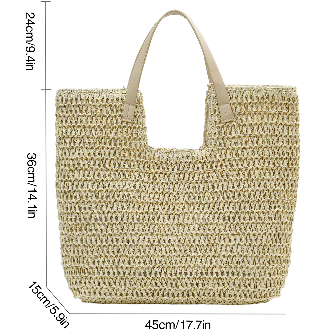 Sac à main en paille pour femmes