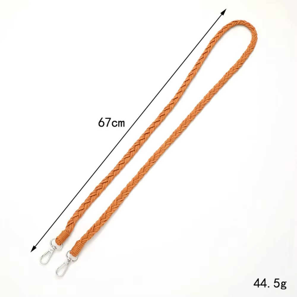 Sangle de sac tressée tissée à la main détachable