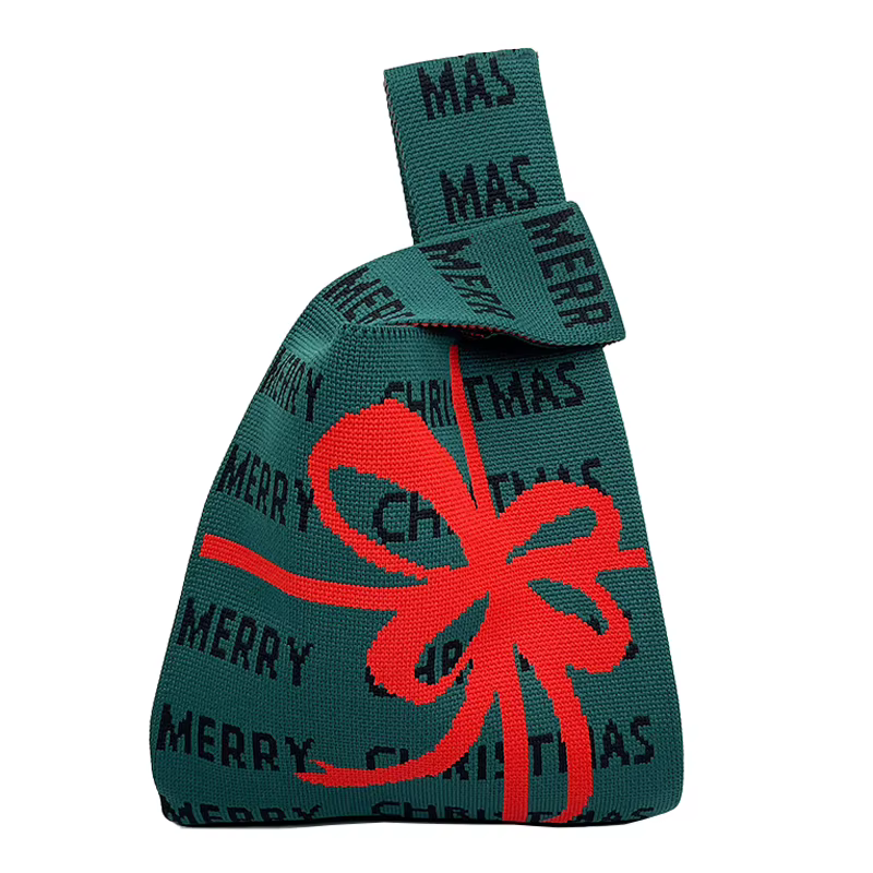 Sac à main en tricot de Noël pour femmes et filles