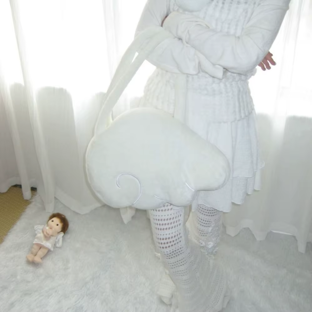 Sac à bandoulière créatif en forme d'aile d'ange