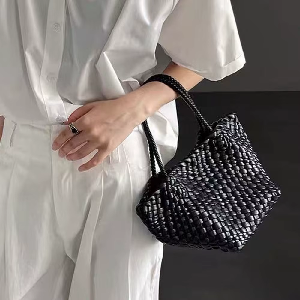 Sac Panier à Légumes pour Femmes - Nouveau Modèle 2026 - Sac à Main Délicat en Forme de Dés