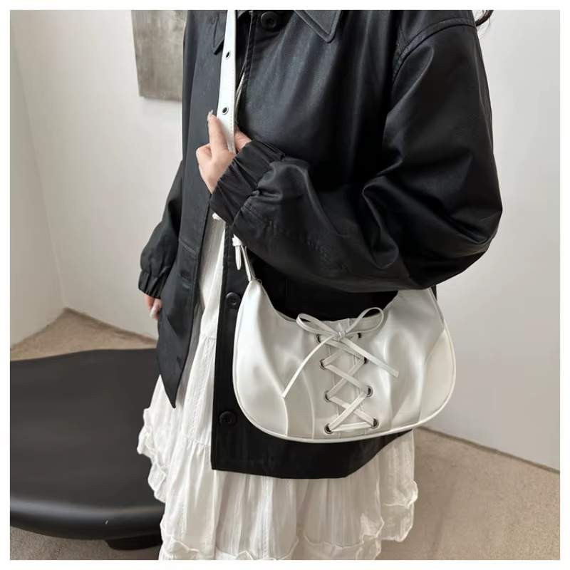 Sac à lacets avec nœud pour femmes
