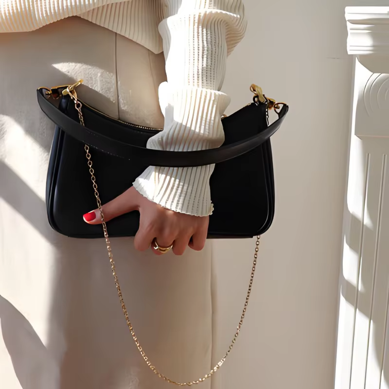 Sac à bandoulière Hobo avec chaîne