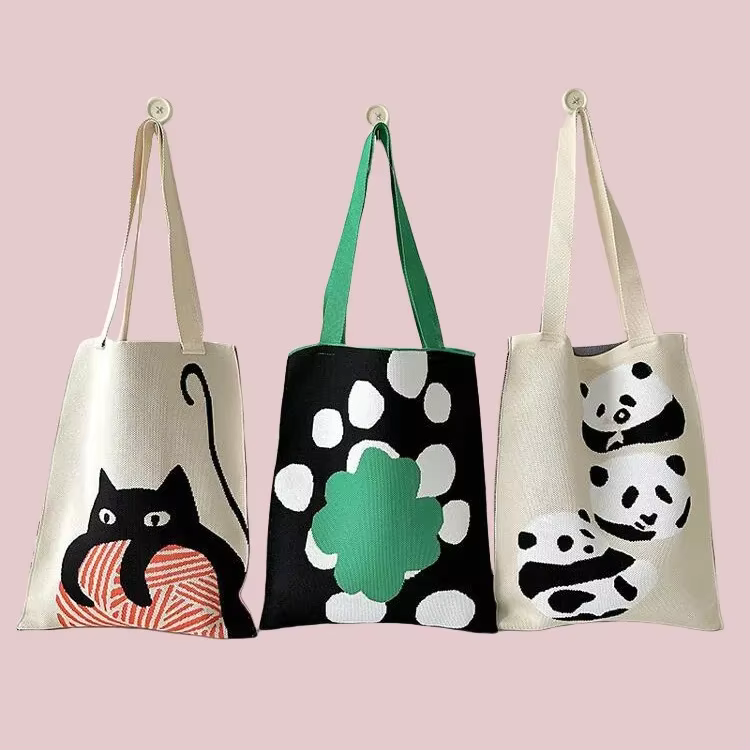 Sac en tricot à la mode pour femme