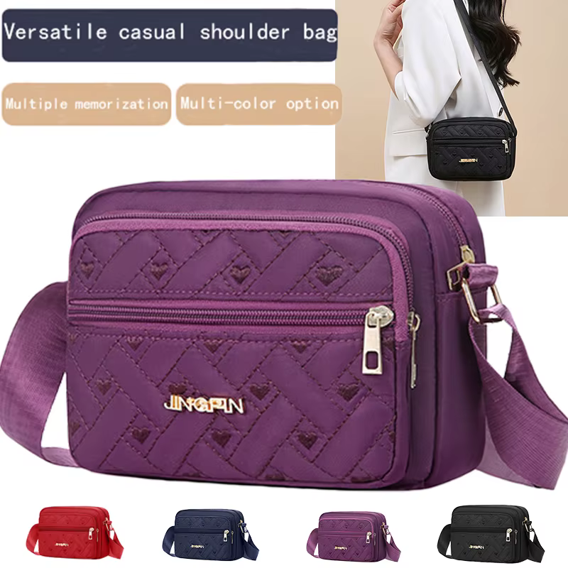 Sac matelassé multicolore pour femmes