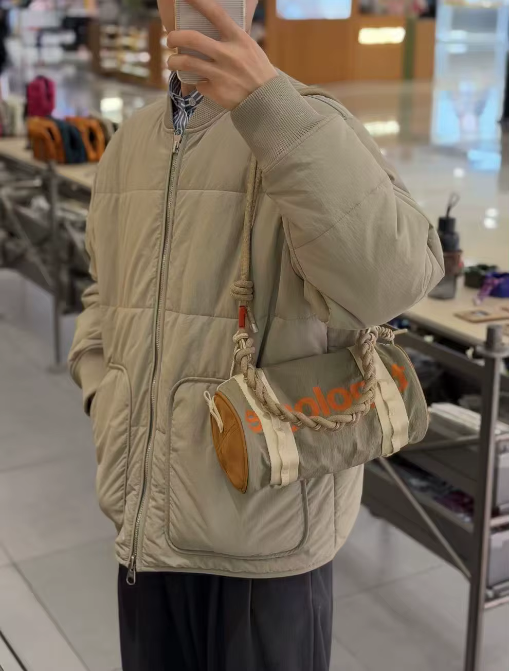 Nouveau sac cylindrique Topolo
