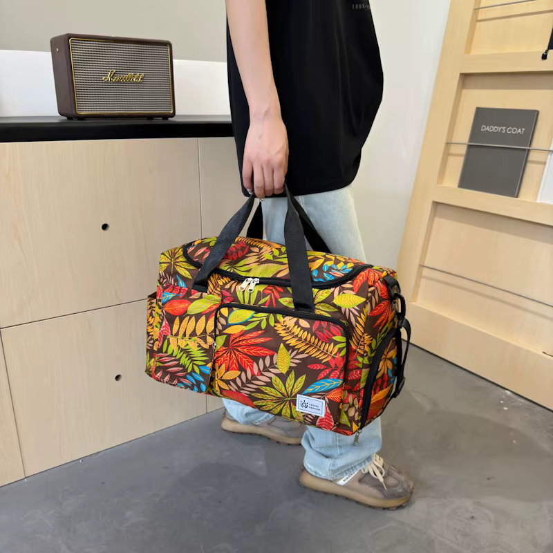 Sac fourre-tout de voyage grande capacité Oxford Leaves 2026 – Nouveaux sacs durables de haute qualité