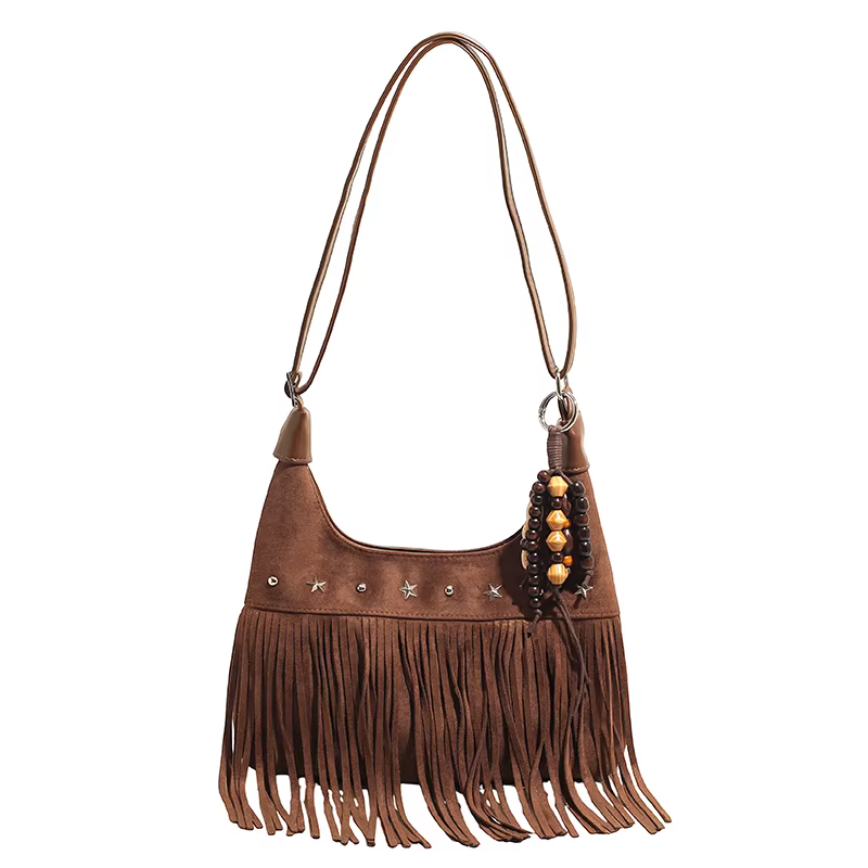 Sac à bandoulière Vintage à franges