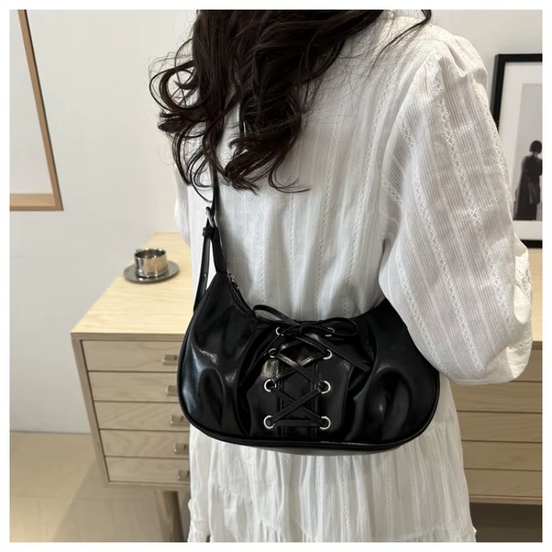 Sac à lacets avec nœud pour femmes
