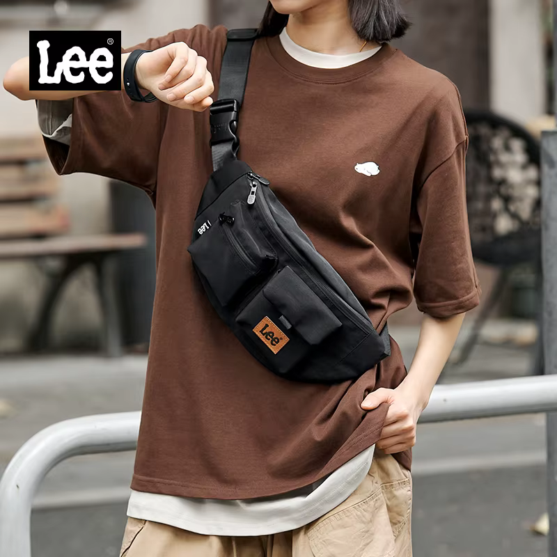 Sac banane LEE Original noir tendance pour femme et homme
