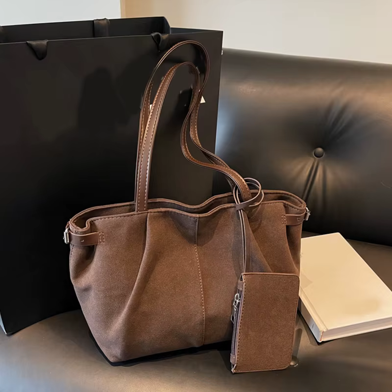 Sacs à bandoulière en daim pour femmes
