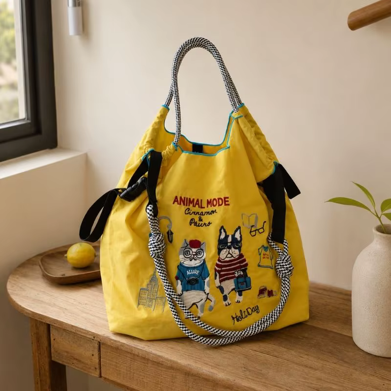 【Offre Spéciale】Sac à main brodé Paul and Percy pour femme