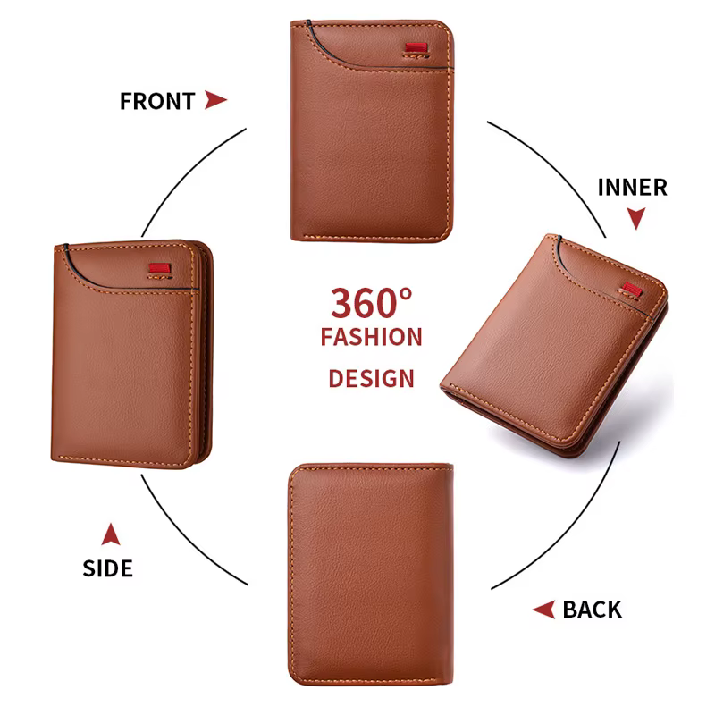 Sac de documents de conduite en cuir PU