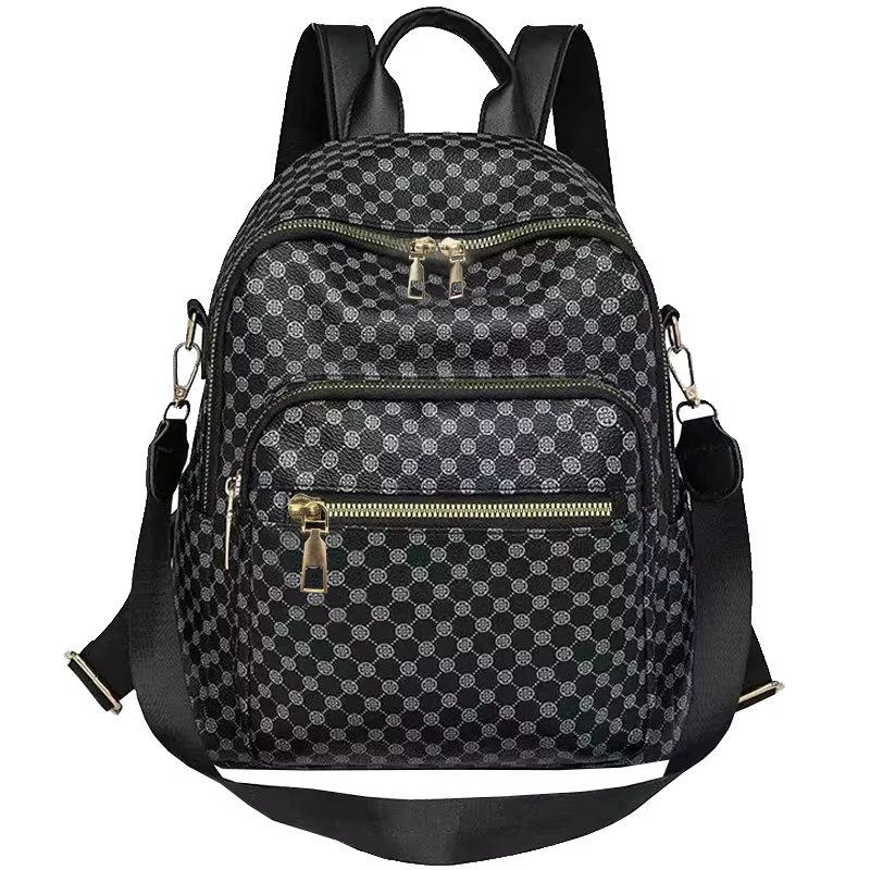 Sac à dos décontracté à motifs multicolores