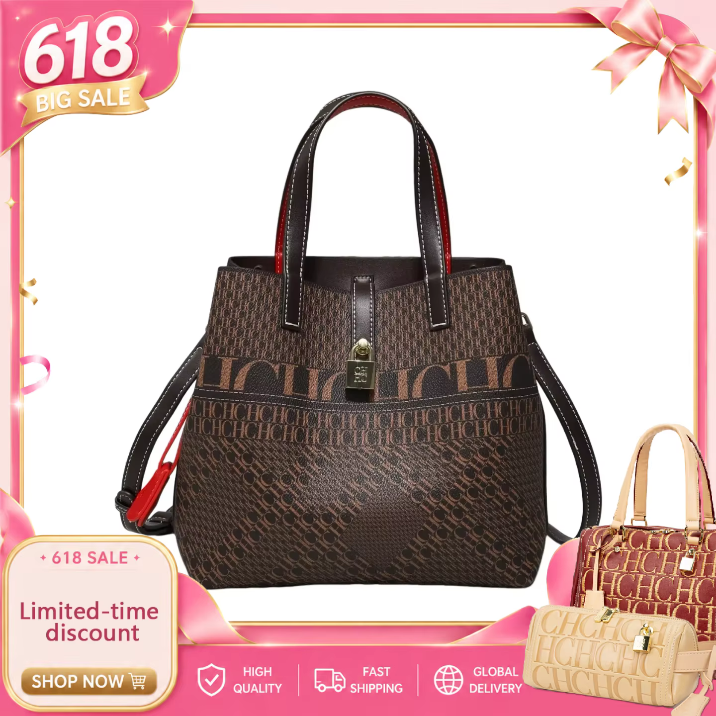 Sac fourre-tout de luxe CH