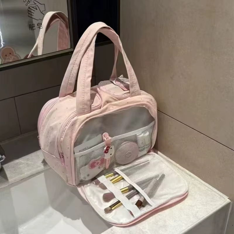 Sac à cosmétiques portable de grande capacité