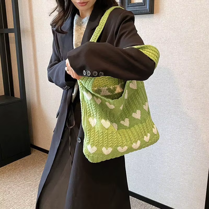 Sac fourre-tout graphique Love Coussins pour femme