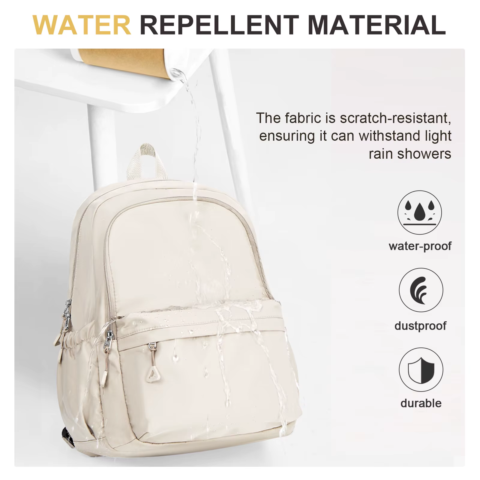 Sac d'école étanche pour ordinateur portable