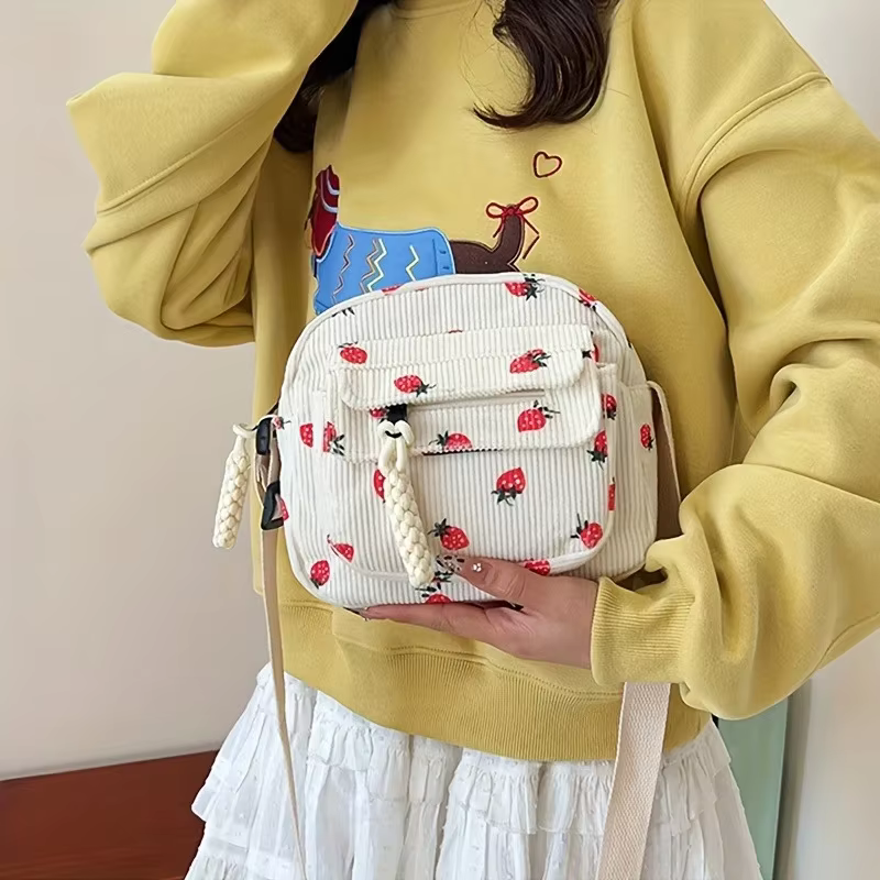 Un joli sac à bandoulière herbeux